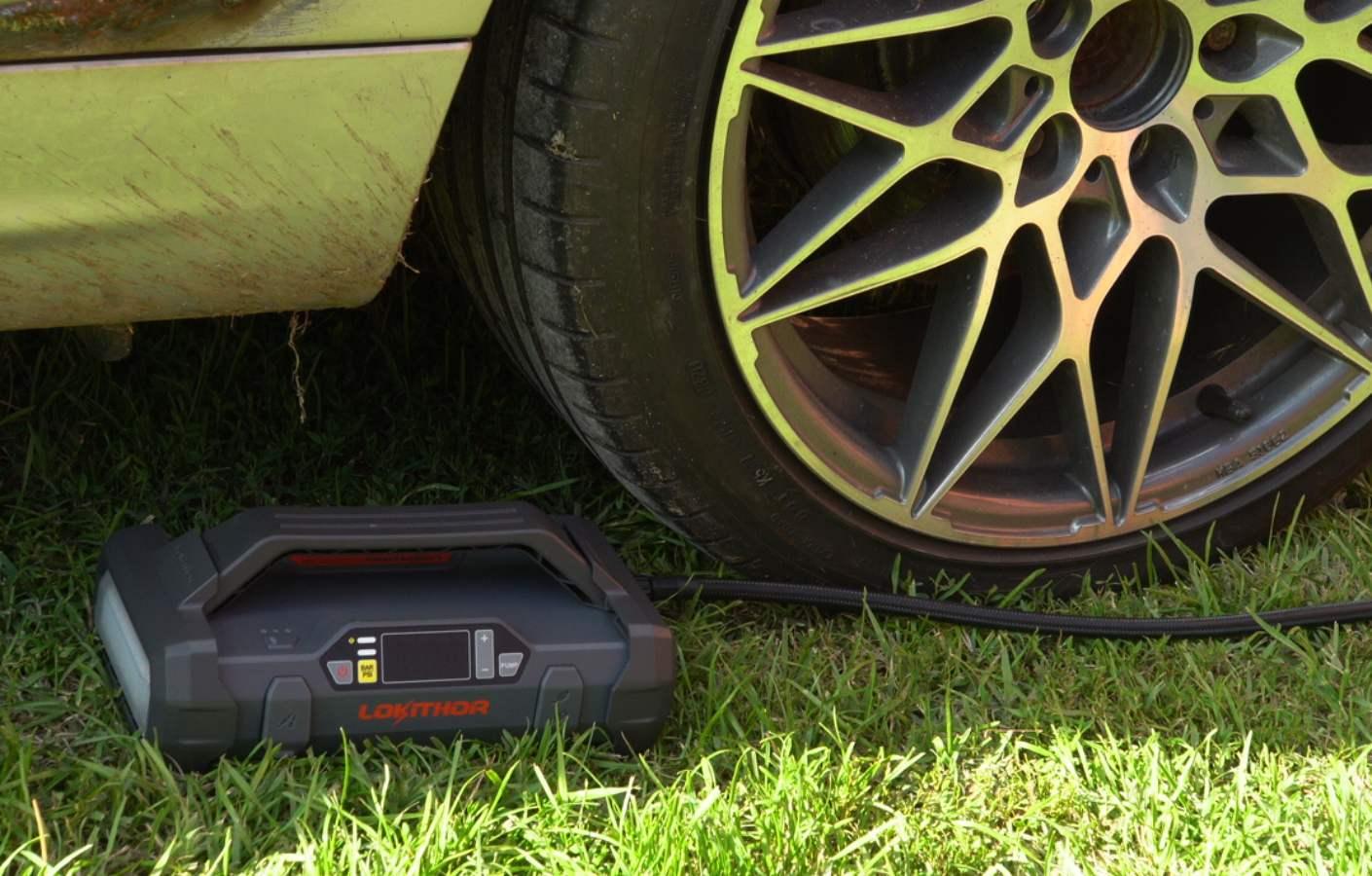 Battery Jump Starter with Air Compressor Products - Lokithor JA301 - Lokithorshop