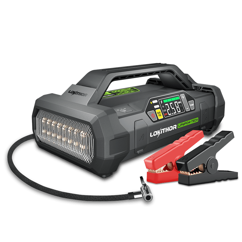 LOKITHOR JA3000 Jump Starter with LiFePO4-Tech 3000Amp