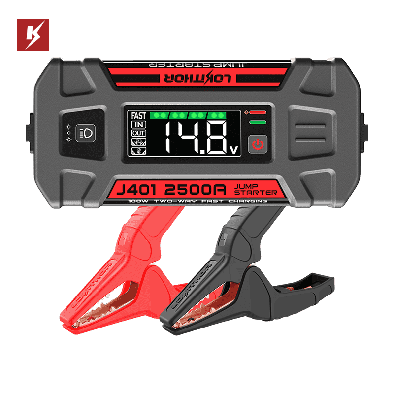 LOKITHOR J401 Jump Starter 100W Two-way Fast Charge 2500Amp