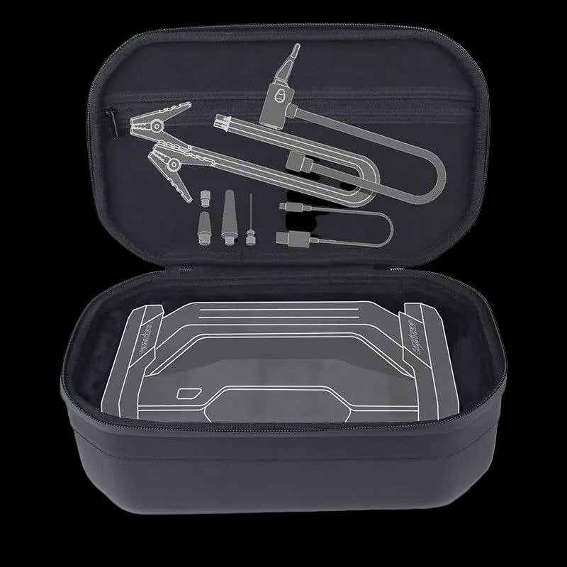 Interior view of LOKITHOR EVA case with tool layout