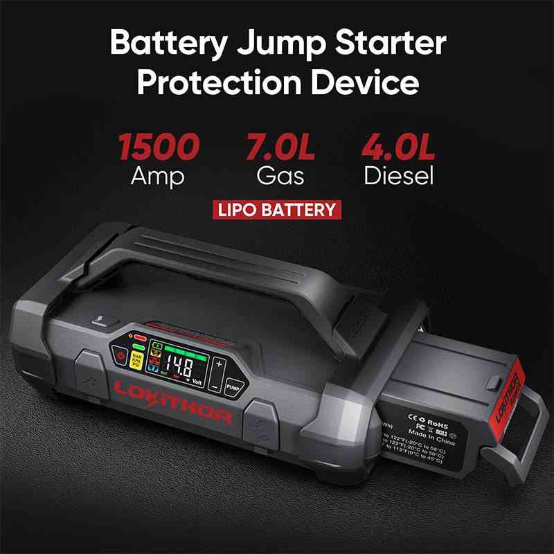 LOKITHOR ApartX 1500 Amp jump starter protection device