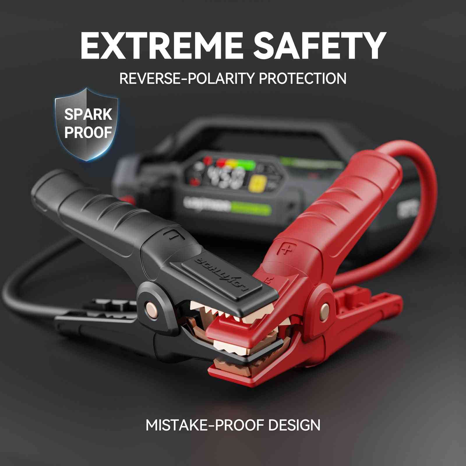 LOKITHOR JA3000 PRO Jump Starter with LiFePO4-Tech 3000Amp