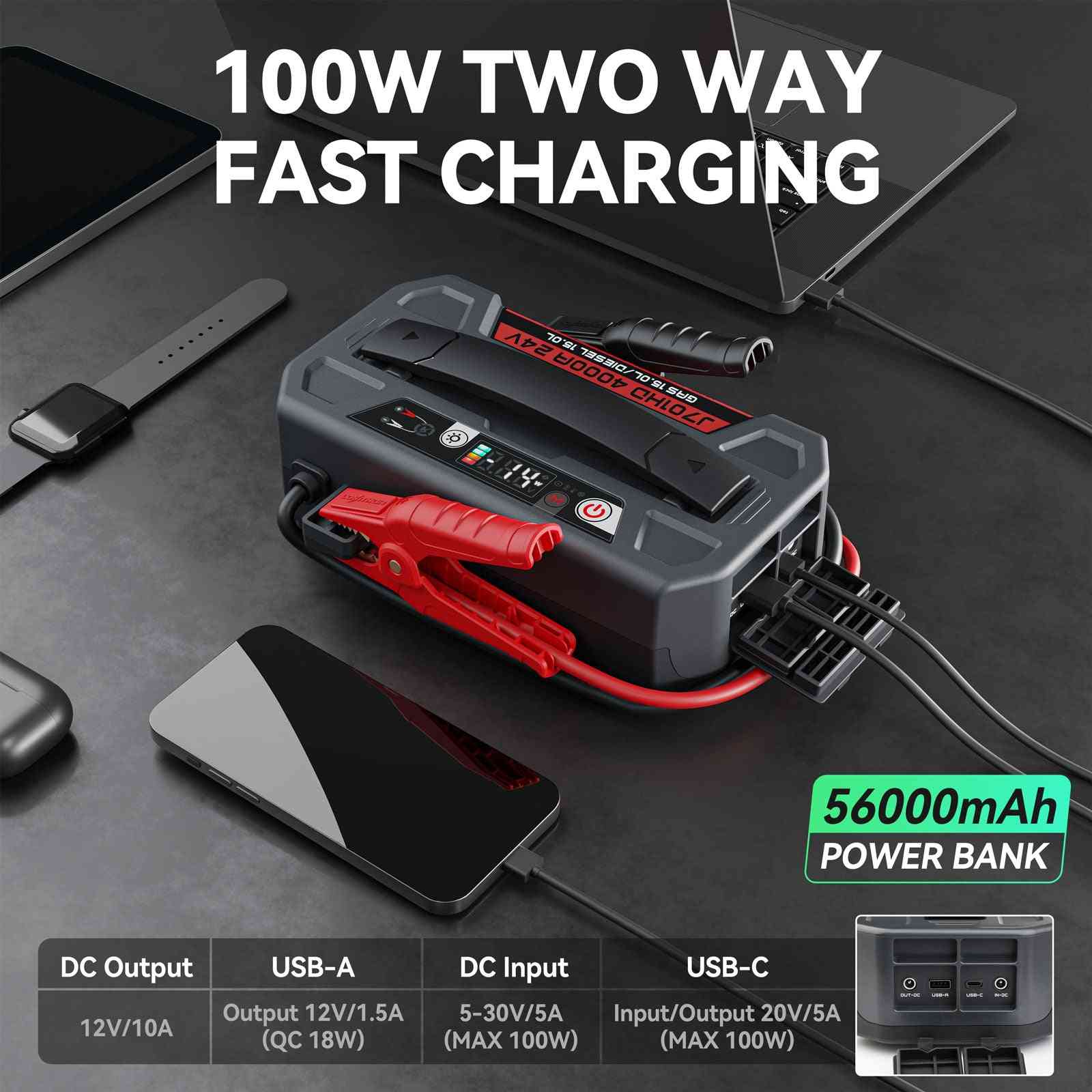 LOKITHOR J701HD Heavy Duty Jump Starter