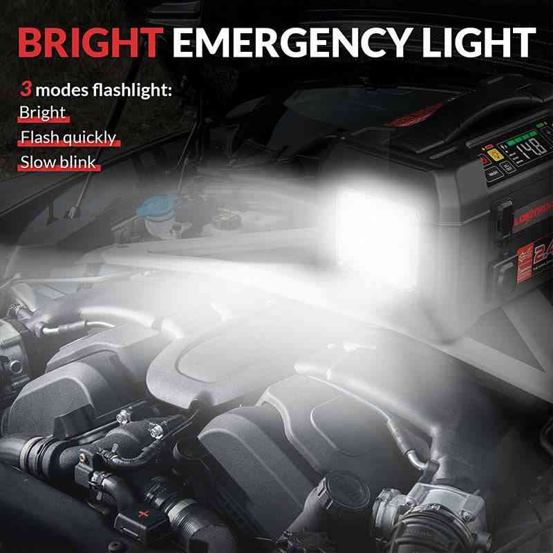 LOKITHOR AW401 bright emergency light feature