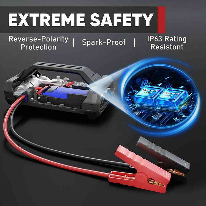 LOKITHOR JA400 extreme safety features with reverse polarity