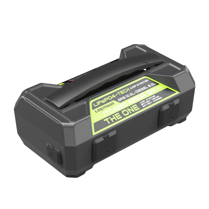 LOKITHOR JTC4250 Jump Starter 7000mAh Compatible with 6V and 12V