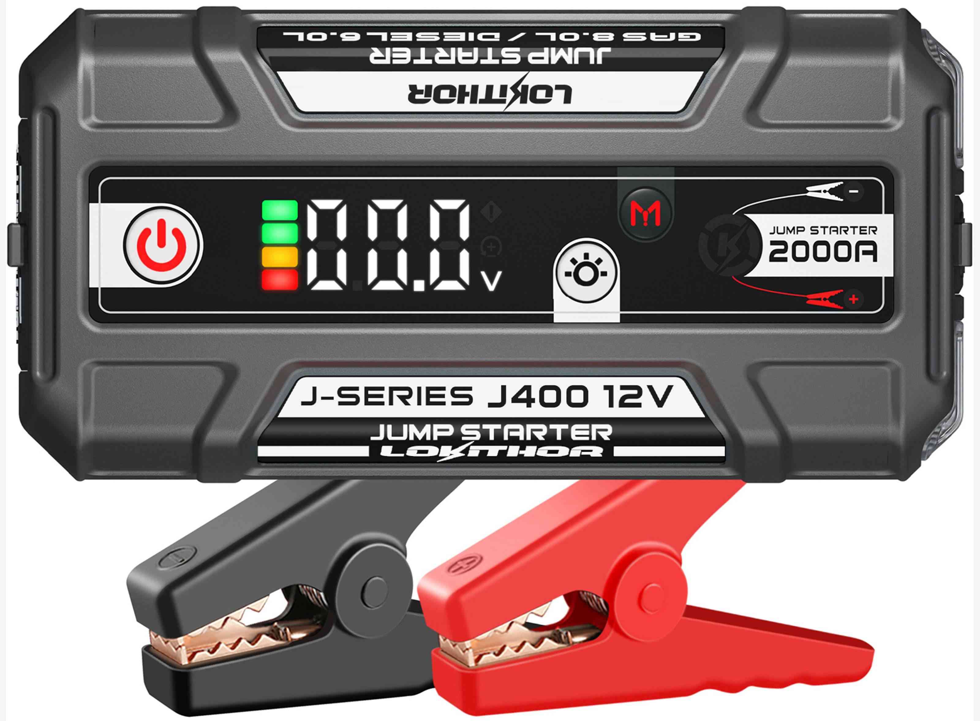 LOKITHOR j400 white jump starter