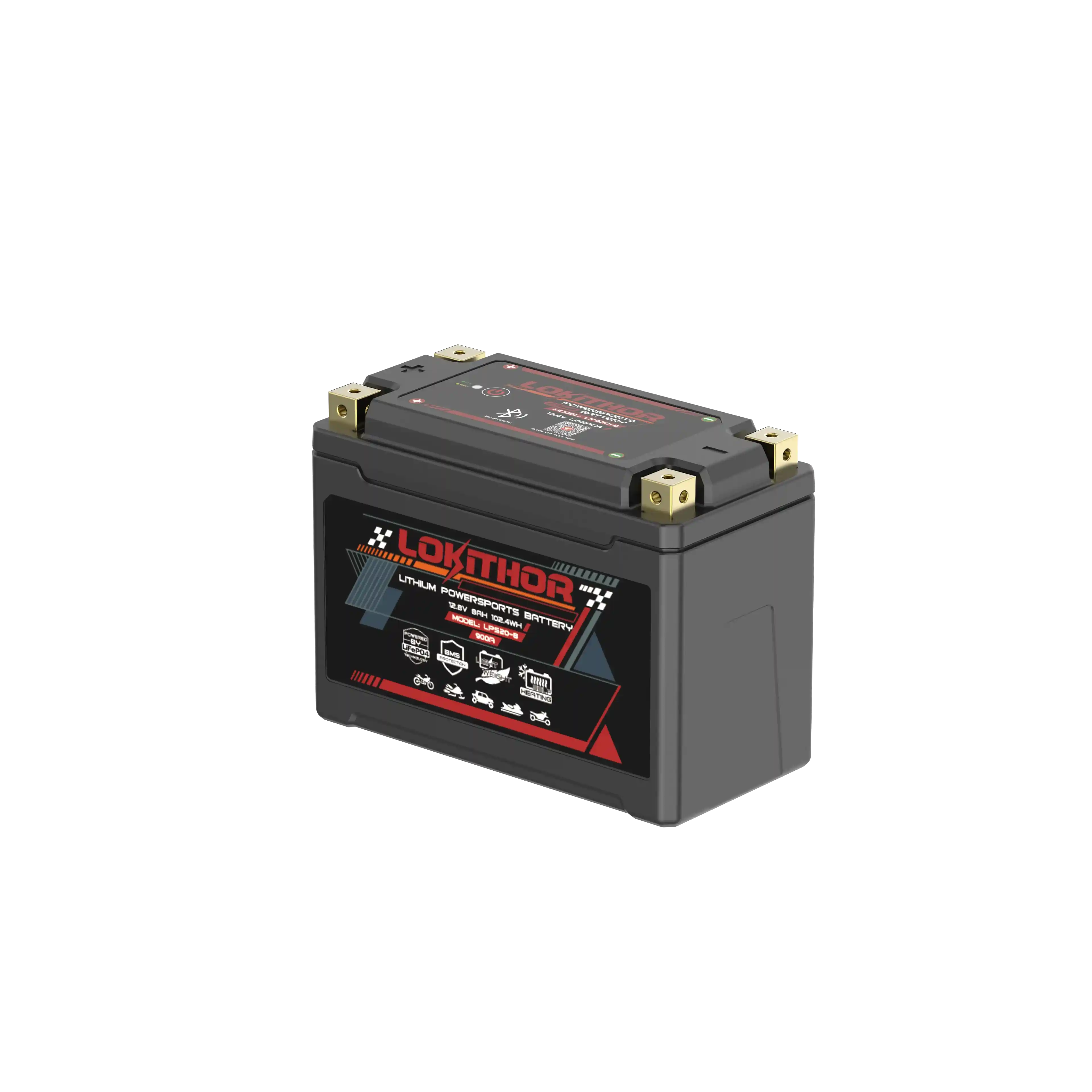 LOKITHOR LPS20-8 900A Motorcycle Jump Starter