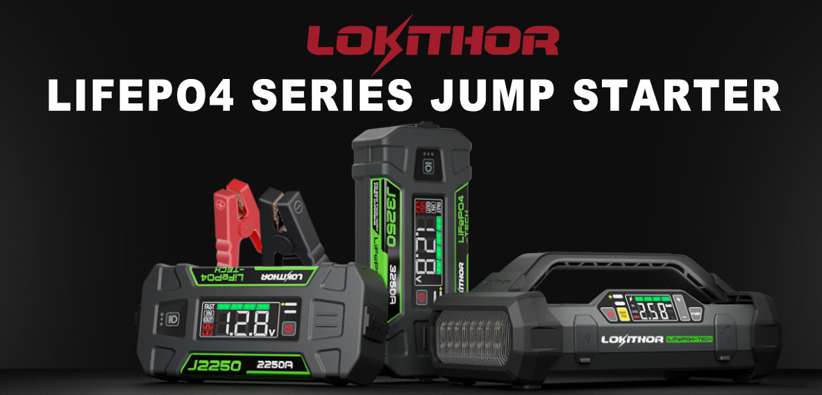 Why Do We Recommend LiFePO4 Battery Jump Starters?