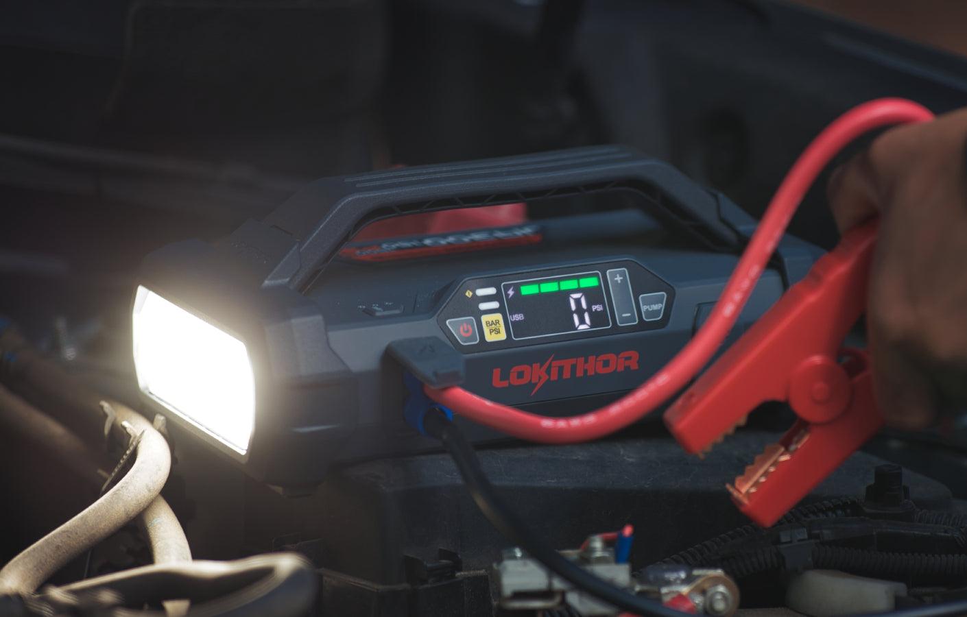 Why LED light is important to a jump starter?