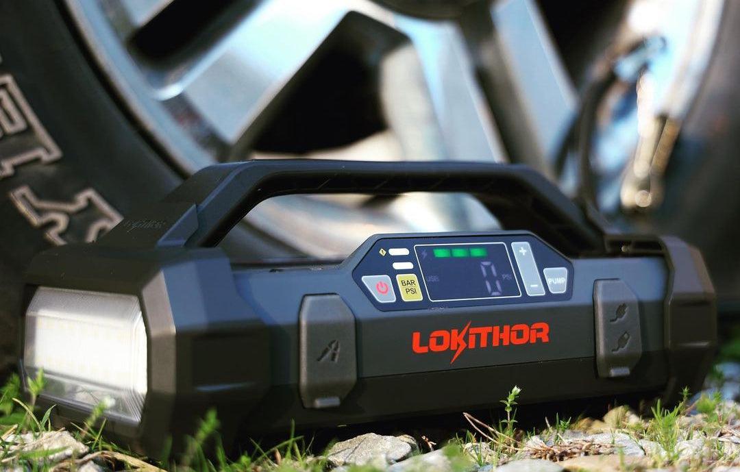Lokithor JA301 Jump Starter with Air Compressor Detailed Review
