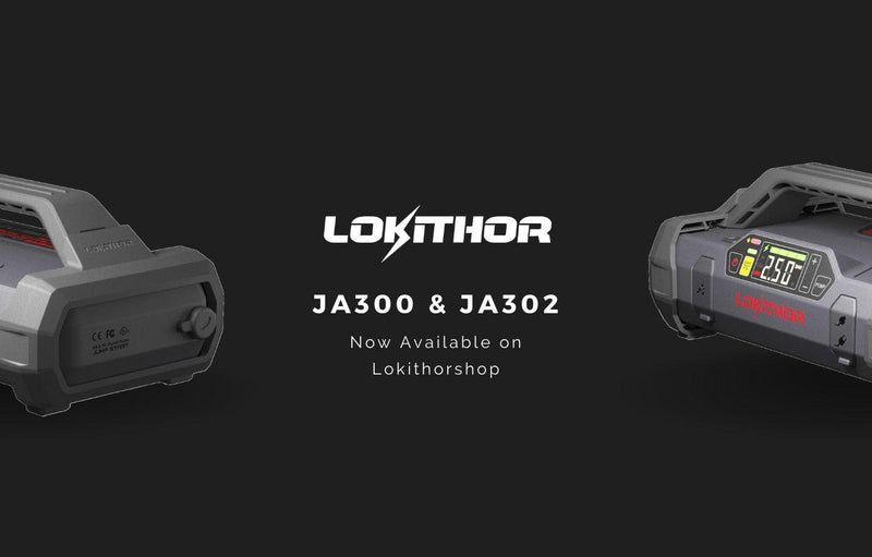 JA300 and JA302 Jump Starter are now available on Air