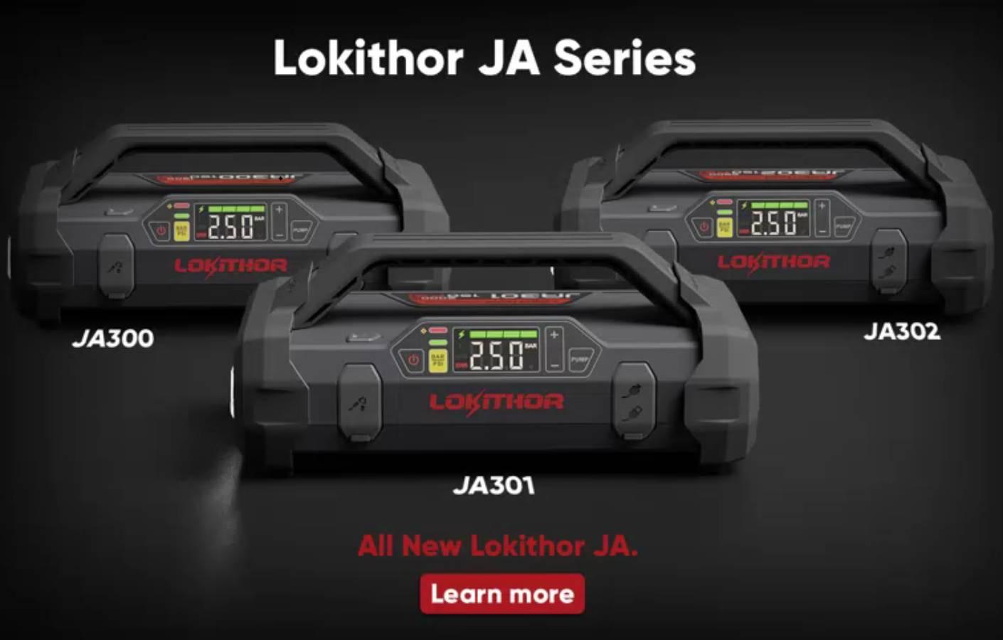 Jump Starter Battery Pack With Air Compressor-lokithor Ja300 - Lokithorshop