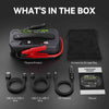 LOKITHOR J5000 PRO LiFePO4 Jump Starter 5000A with 100W Two-Way Fast Charging for 12.0L Gas / 10.0L Diesel