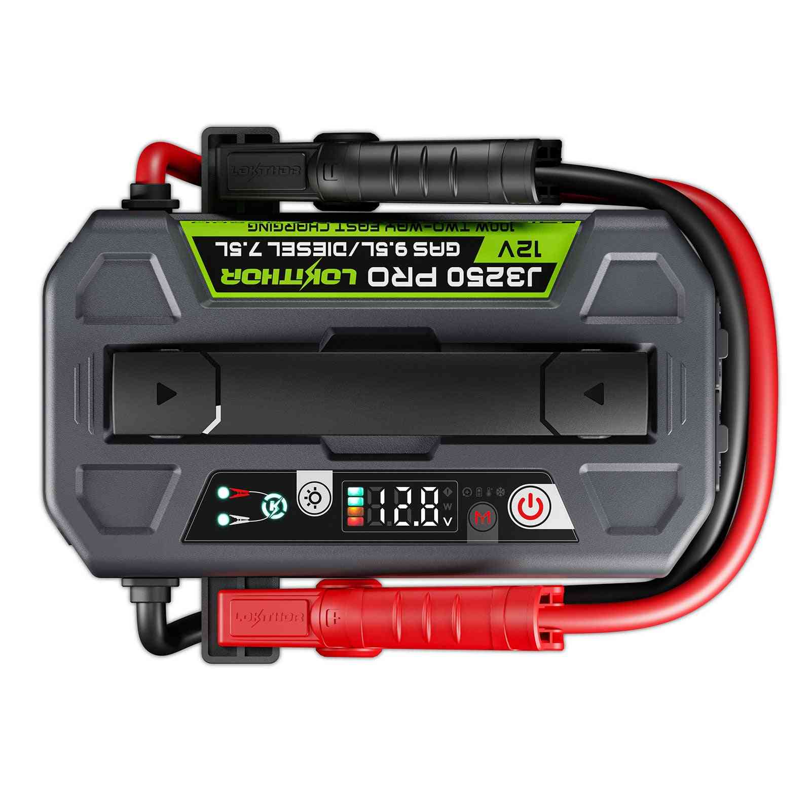 LOKITHOR J3250 Pro Jump Starter 3250Amp with 100W Two-Way Fast Charging