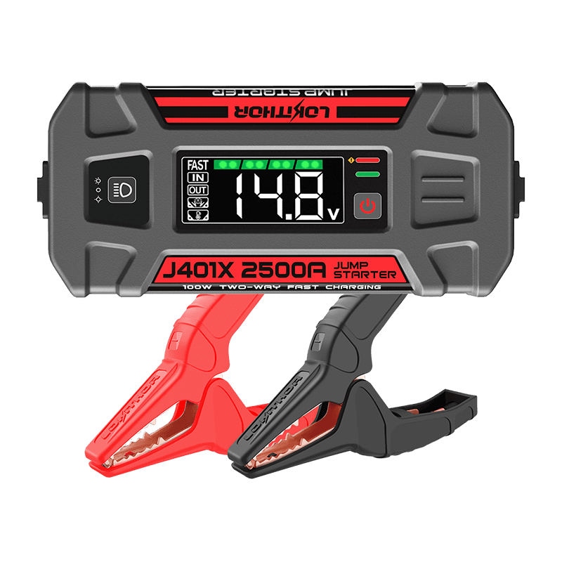 LOKITHOR J401X Jump Starter with -40℉ Start Tech 2500Amp