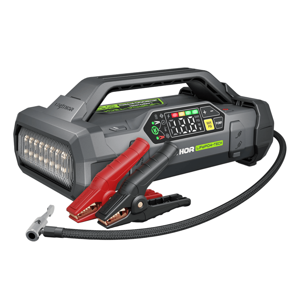 LOKITHOR JA3000 PRO Jump Starter with LiFePO4-Tech 3000Amp LOKITHOR JA3000 PRO Jump Starter with LiFePO4-Tech 3000Amp