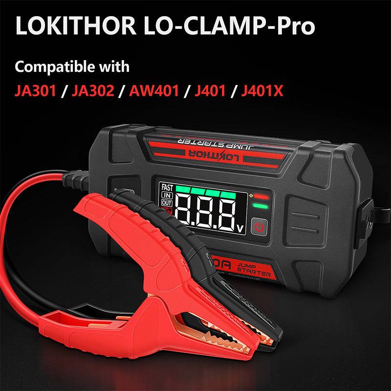 LOKITHOR LO-CLAMP-Pro compatible with jump starters