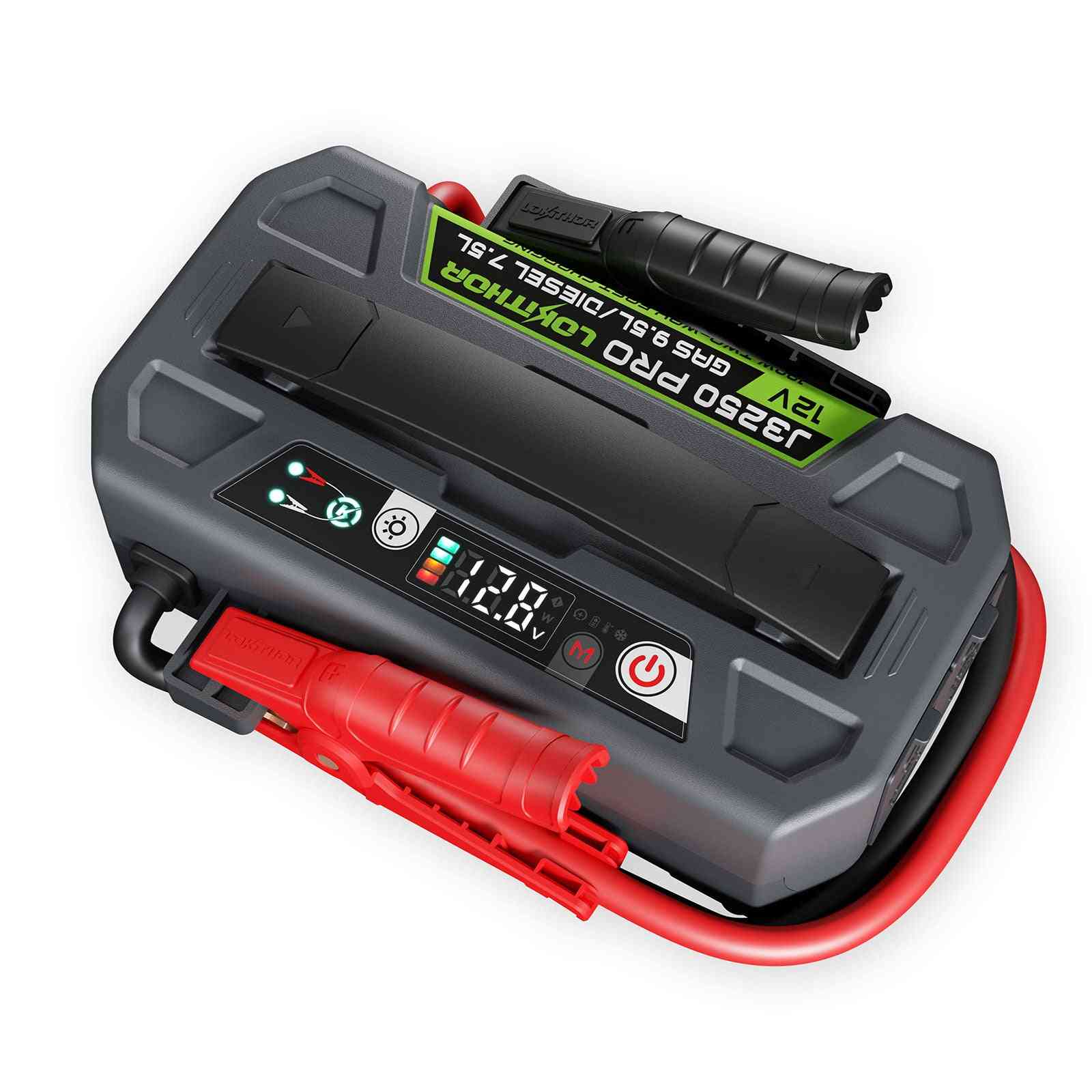 LOKITHOR J3250 Pro Jump Starter 3250Amp with 100W Two-Way Fast Charging