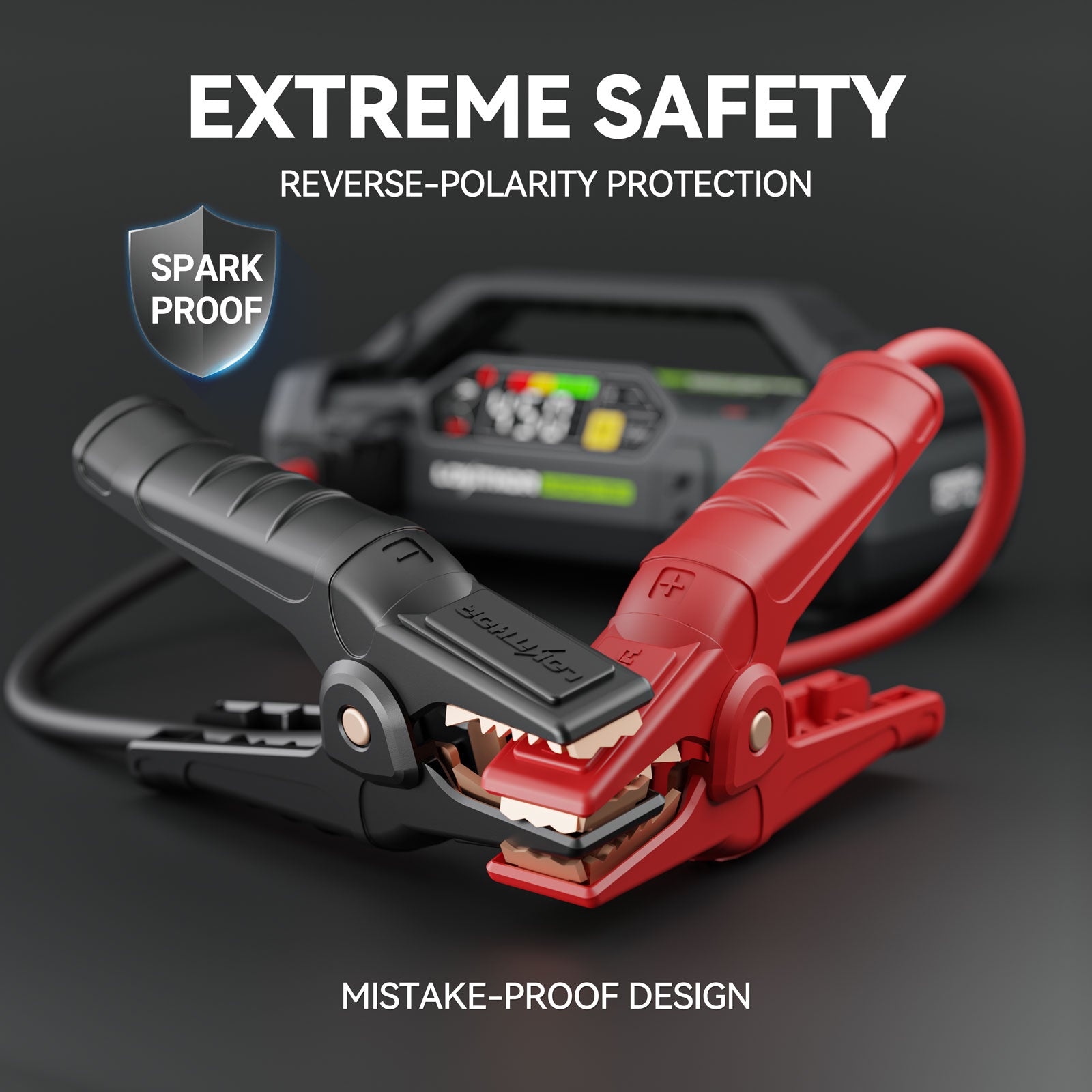 LOKITHOR JA3000 PRO Jump Starter with LiFePO4-Tech 3000Amp