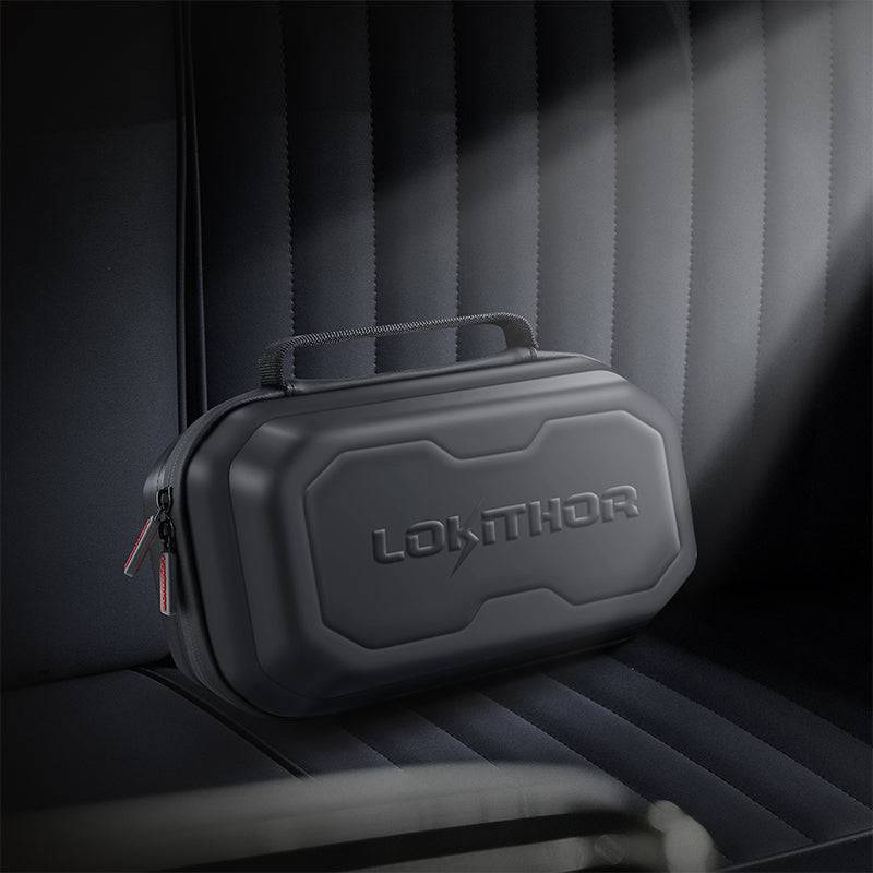 LOKITHOR EVA case on car seat, stylish design
