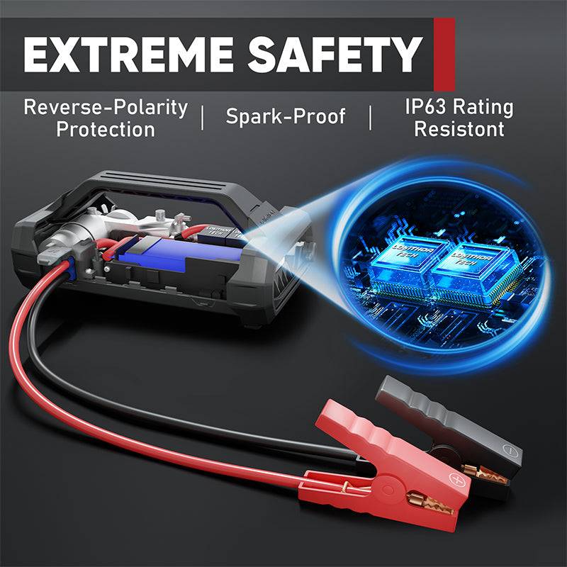 portable emergency jump starter