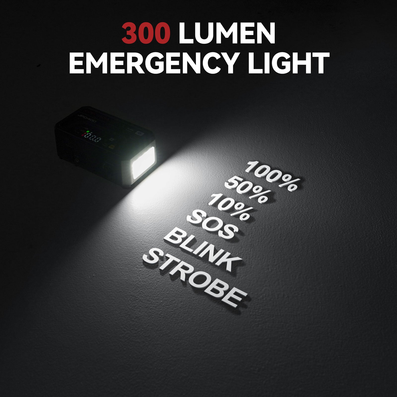 LOKITHOR JPD400 Jump Starter with Inflator & Deflator 3000 Amps