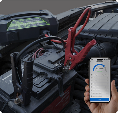 Intelligent 12V Battery Tester