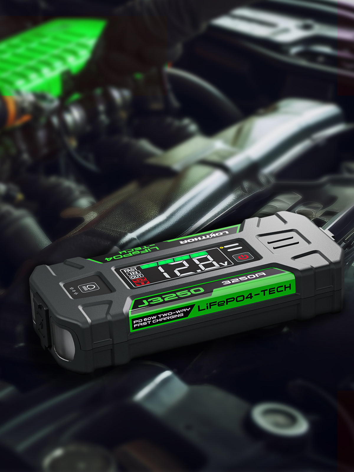 LOKITHOR J1350 LiFePO4 12V Jump Starter