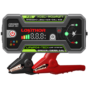 LOKITHOR J1350 Pro 12V LIFEPO4 Jump Starter 1350 Amps