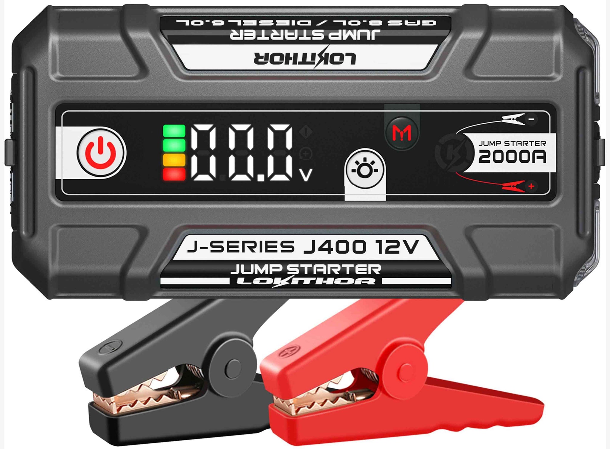 LOKITHOR j400 white jump starter