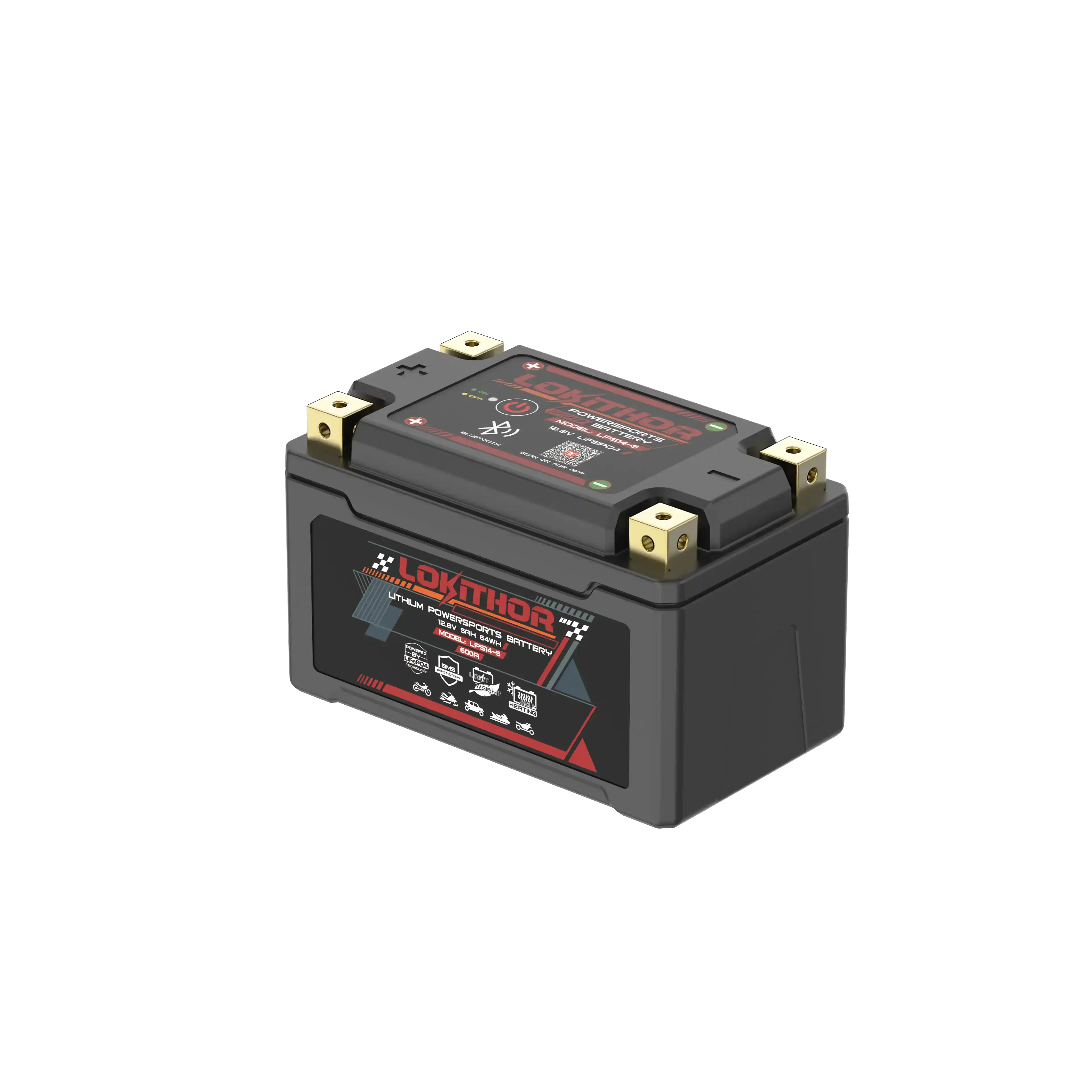 LOKITHOR LPS14-5 600A Motorcycle Jump Starter